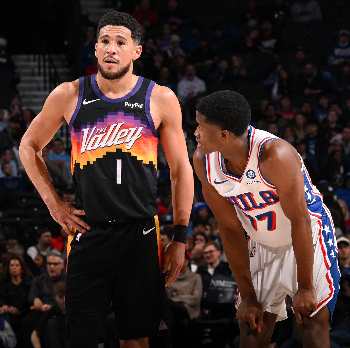 pp电子-太阳反超湖人升西部第六！布克27+4引6人上双 马克西25中7狂打铁